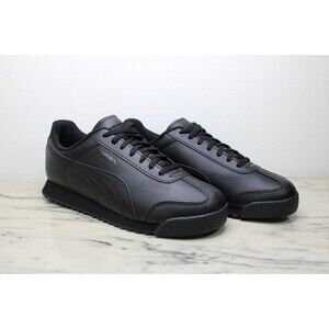 Puma Roma Basic JR - Black (US 6.5C Youth) NEW IN BOX - 354259-12